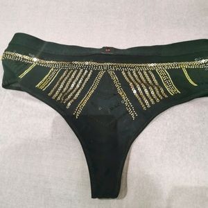 NWT la senza embroidery panties thong